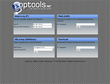 Tablet Screenshot of optools.net